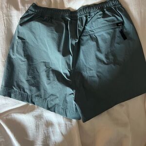 Finisterre Athletic Shorts in Teal